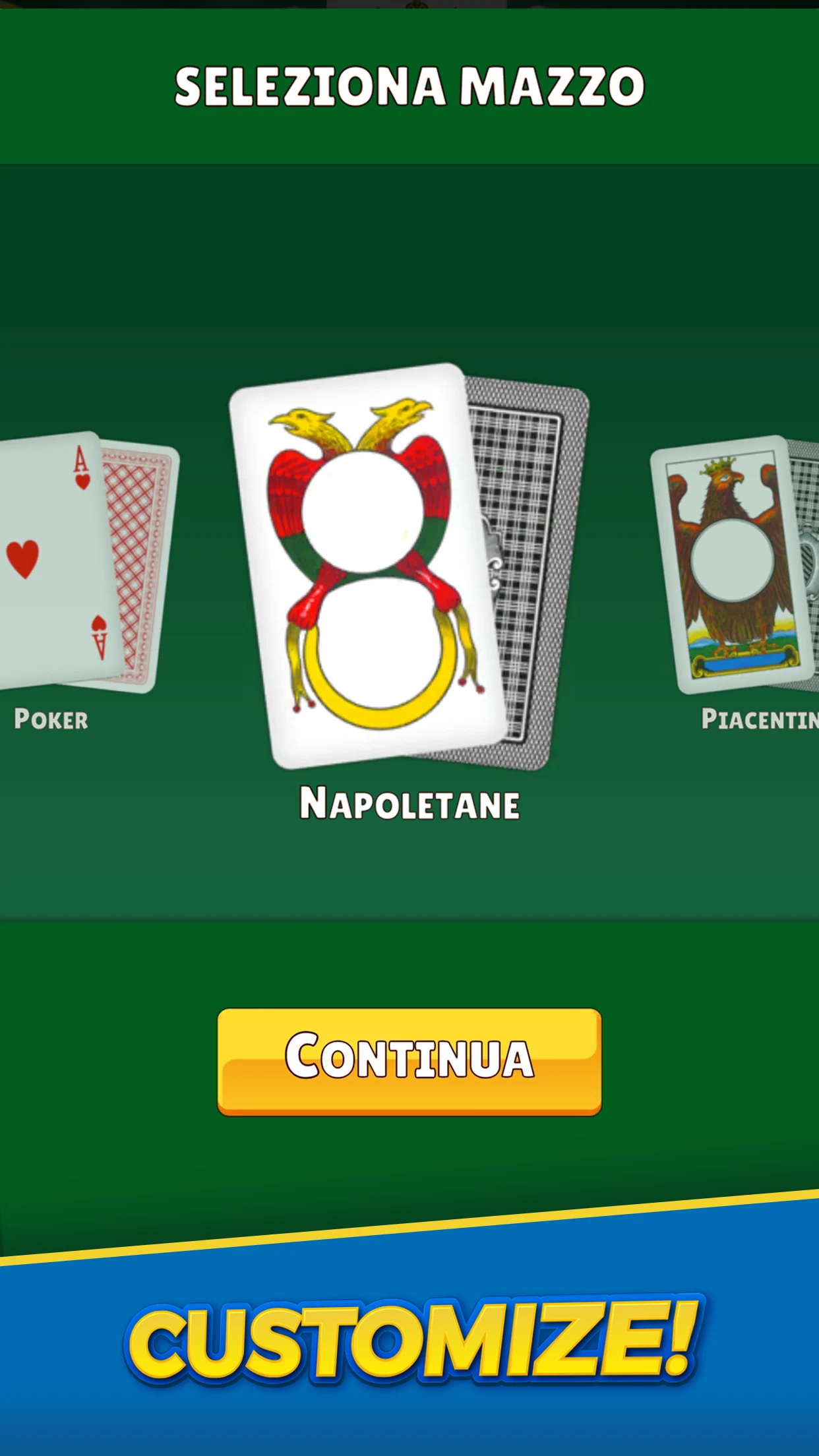 Briscola Tradizionale screenshot