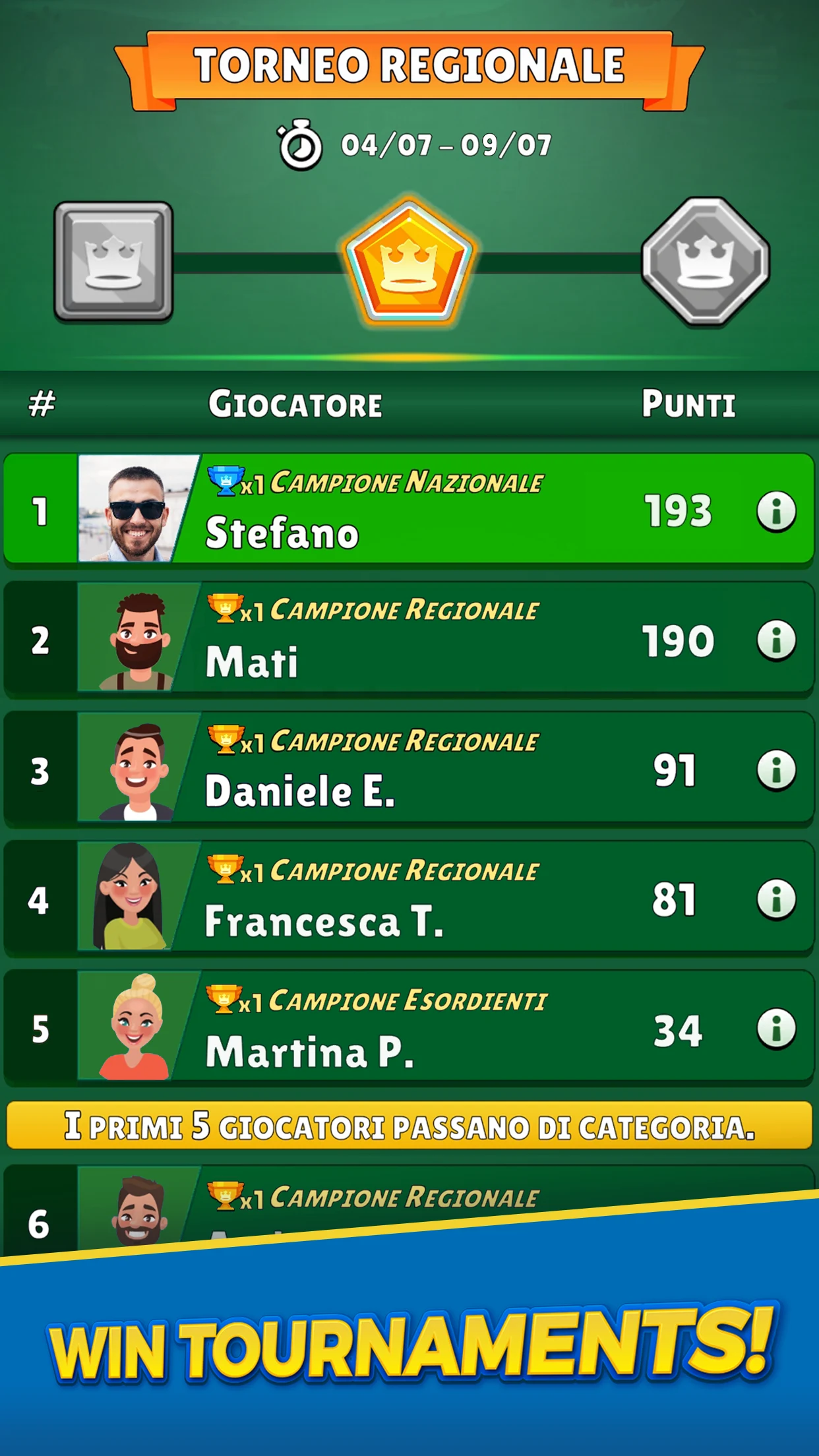 Briscola Tradizionale screenshot